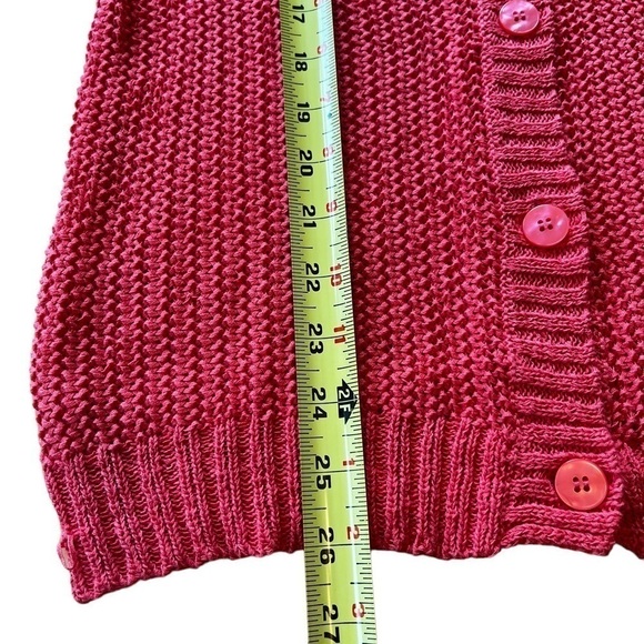 kenneth Cole Coral Cardigan EUC - Picture 6 of 7